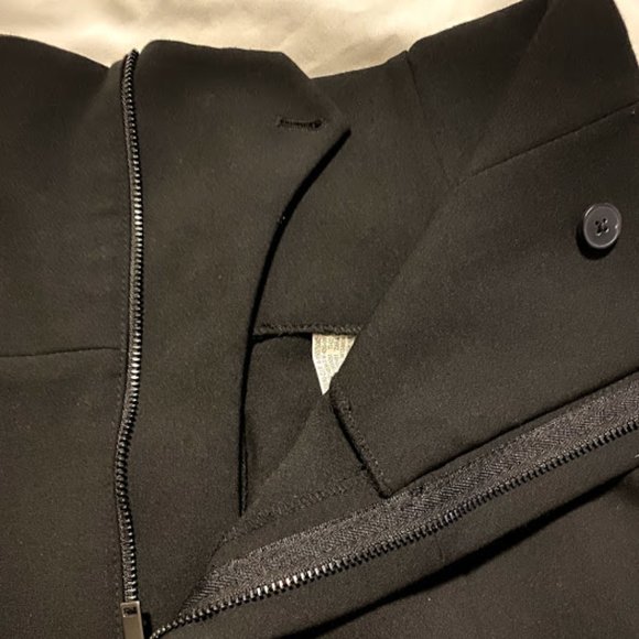 SOLD ZARA black NWOT high-rise dress pants, xs - Picture 6 of 6